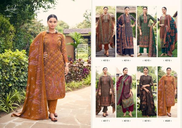 Levisha Harmoney Vol 4 Pashmina Designer Dress Material
